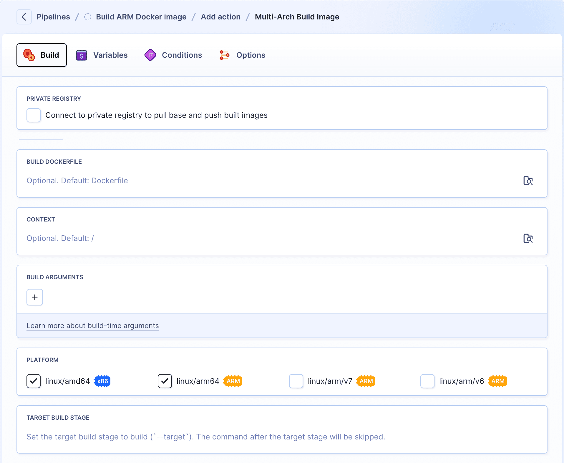 Multi-Arch Docker Build action