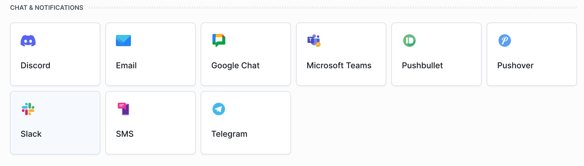 Notification actions