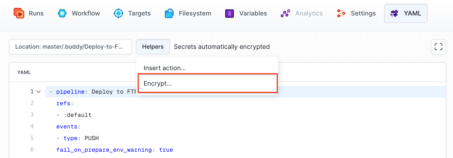 Generating new encrypted value