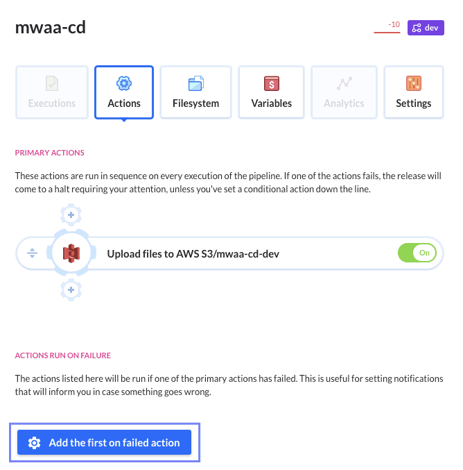 Building a CI/CD pipeline in Buddy— image by author